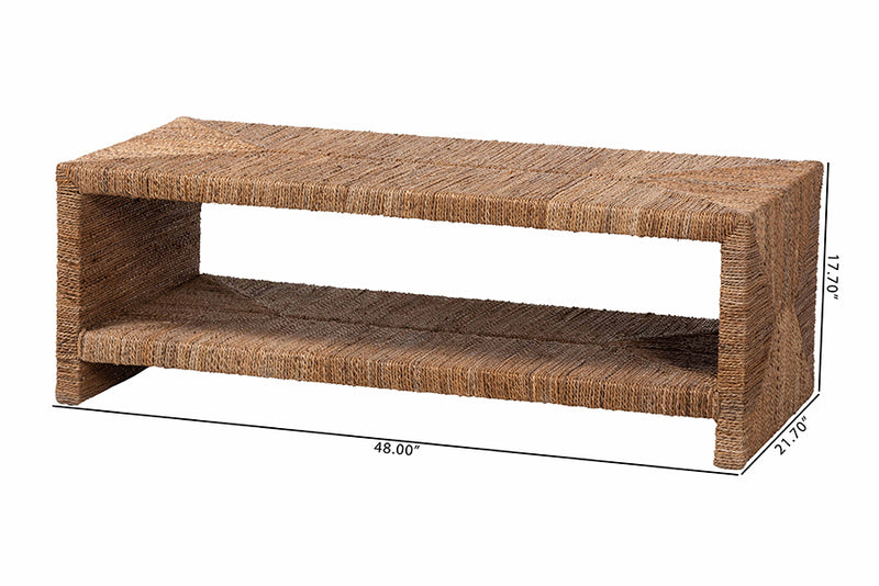 Ardelle Rectangle Seagrass Coffee Table