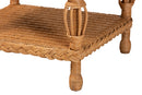 Kelsy Natural Rattan End Table