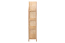 Mistic Natural Rattan 4-Tier Display Shelf