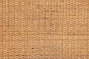 Kasper Peacock Fan Natural Rattan Cabinet