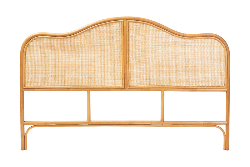 Jay Natural Rattan Arched Headboard