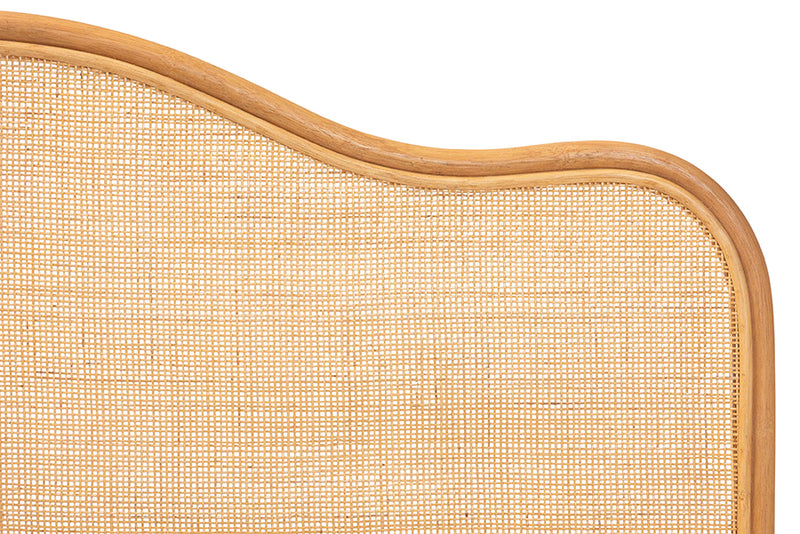 Jay Natural Rattan Arched Headboard