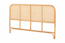 Arista Natural Rattan Standalone Headboard