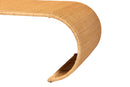 Claire Waterfall Natural Rattan Coffee Table