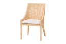 Bancroft Natural Rattan Wingback Dining Chair