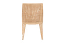 Bancroft Natural Rattan Wingback Dining Chair