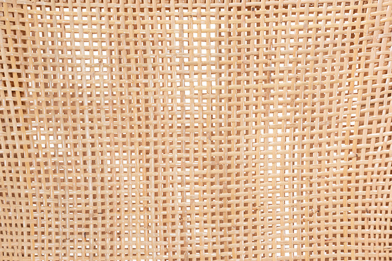 Bancroft Natural Rattan Wingback Dining Chair