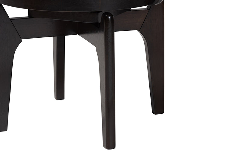 Tommy Faux Leather Swivel Dining Chair