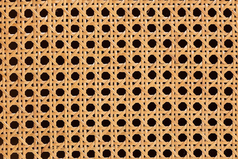 Joseph 2-Drawers & 4-Doors Natural Rattan Sideboard, Tall