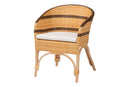 Anderson Rattan Barrel-Back Dining Chair