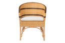 Anderson Rattan Barrel-Back Dining Chair