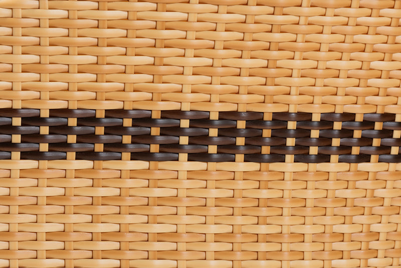 Anderson Rattan Barrel-Back Counter Stool with Cushion