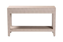 Sydney Faux Shagreen 2 Drawers Console Table