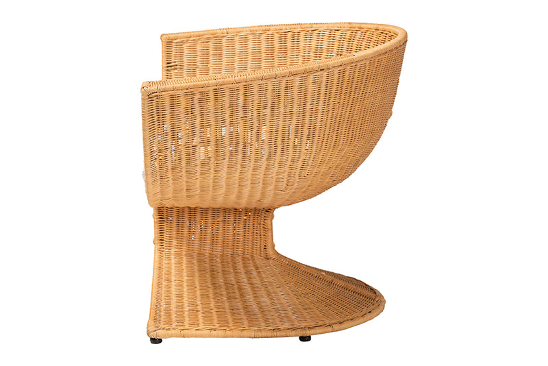 Ronald Natural Rattan Lounge Chair