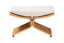 Ronald Natural Rattan Footstool