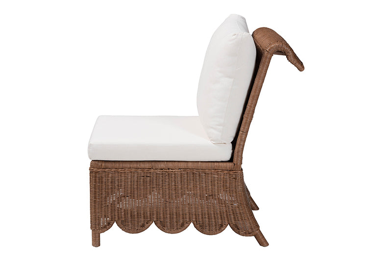 Contantine Natural Rattan Accent Chair
