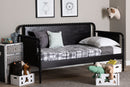 Laverne Bobbin Daybed, Twin, Black