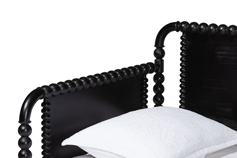 Laverne Bobbin Daybed, Twin, Black