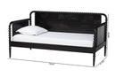 Laverne Bobbin Daybed, Twin, Black