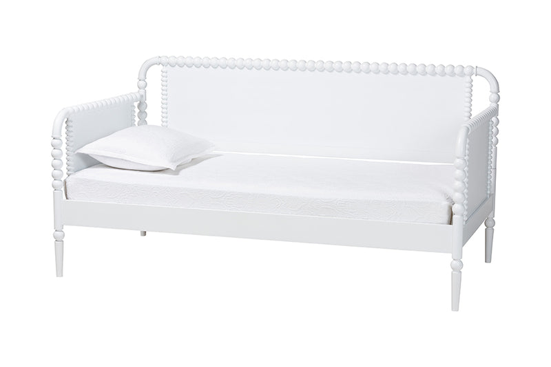 Laverne Bobbin Daybed, Twin, White