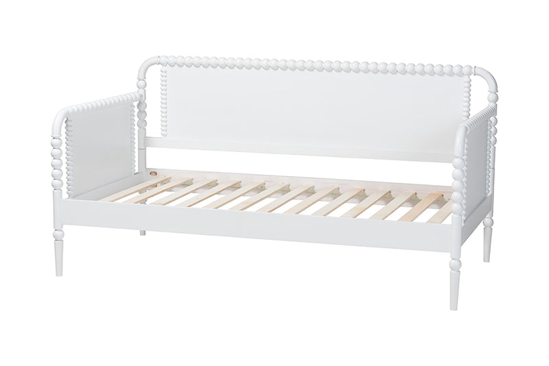 Laverne Bobbin Daybed, Twin, White