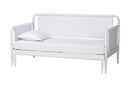 Laverne Bobbin Twin-To-King Expandable Daybed, White