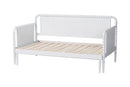 Laverne Bobbin Twin-To-King Expandable Daybed, White