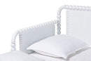 Laverne Bobbin Twin-To-King Expandable Daybed, White