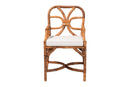 Jacy Natural Rattan Dining Chair, Light Honey
