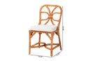 Jacy Natural Rattan Dining Chair, Light Honey