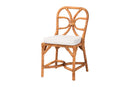 Jacy Natural Rattan Dining Chair, Light Honey