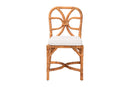 Jacy Natural Rattan Dining Chair, Light Honey