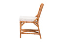 Jacy Natural Rattan Dining Chair, Light Honey