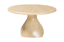 Almack Marbled Resin Coffee Table, Cream