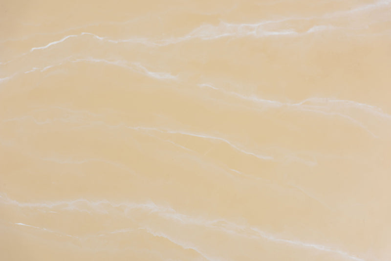 Almack Marbled Resin Coffee Table, Cream