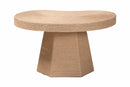 Lenni Natural Jute Coffee Table, Natural Brown