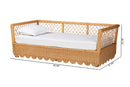 Marci Natural Rattan Daybed, Light Honey