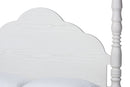 Jenny Four Poster Platform Bed, White