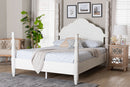 Jenny Four Poster Platform Bed, White