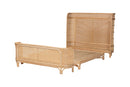 Fiorentine Natural Rattan Bed Frame, Natural