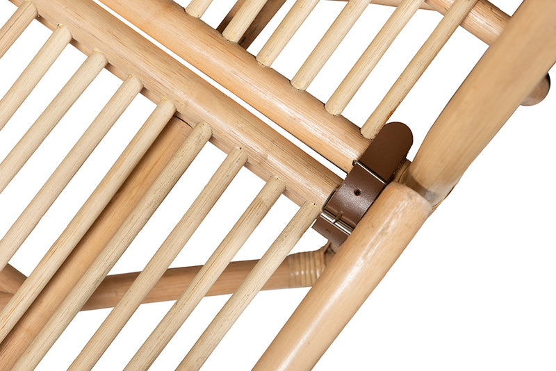 Fiorentine Natural Rattan Bed Frame, Natural