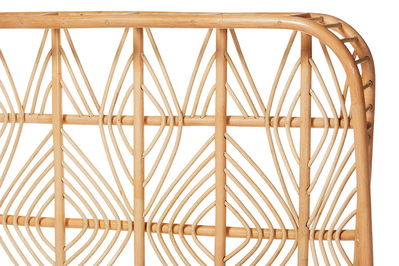 Elizabeth Natural Rattan Bed Frame, Natural