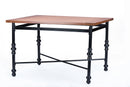 Hosea Wood & Metal Industrial Dining Table Baxton