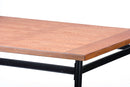 Hosea Wood & Metal Industrial Dining Table Baxton