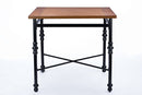 Hosea Wood & Metal Industrial Pub Table Baxton