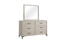 Margo 6 Drawers Dresser Alpine
