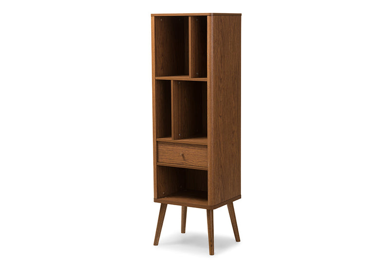 Aneta 1-drawer Sideboard Storage Cabinet Bookcase Organizer Baxton