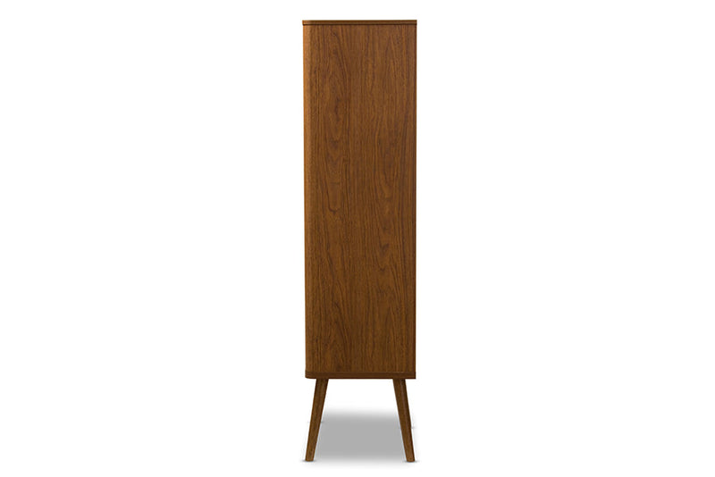 Aneta 1-drawer Sideboard Storage Cabinet Bookcase Organizer Baxton