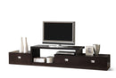 Elaine Brown Asymmetrical Modern TV Stand w/Drawers Baxton