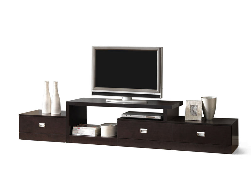 Elaine Brown Asymmetrical Modern TV Stand w/Drawers